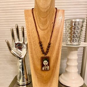 NWT Handmade Antique Chinese Pendant Necklace